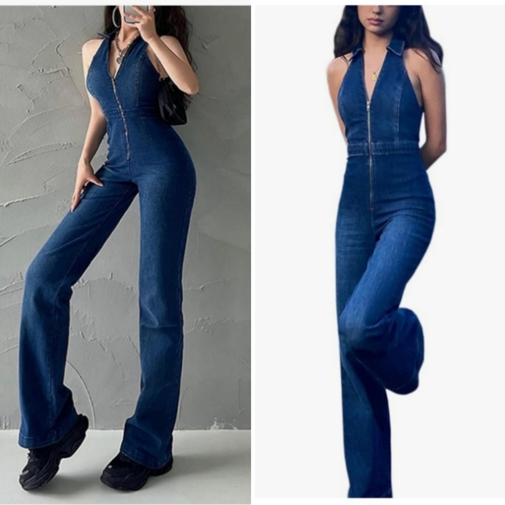 Denim Jumpsuit